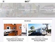 Tablet Screenshot of modularhomeblog.com